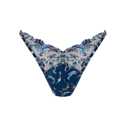 Denim Siren Strap Thong