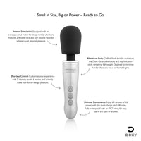 Silver Doxy Go Mini Wand Massager