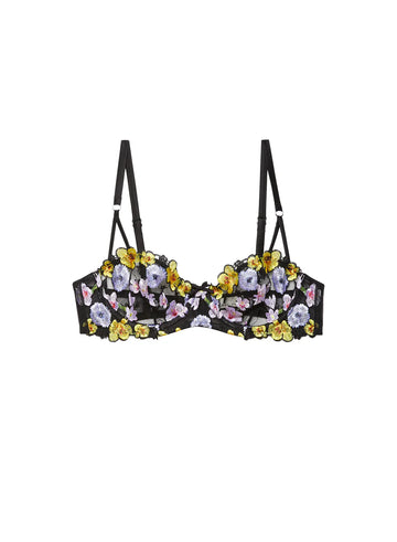 Black Eden Balconette Bra