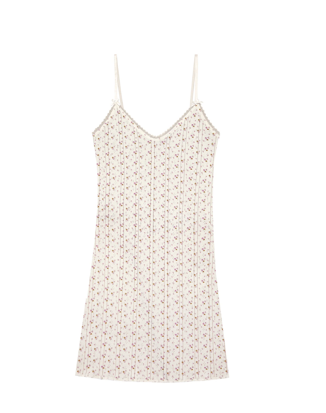English Rose Pointelle Cami Slip Dress