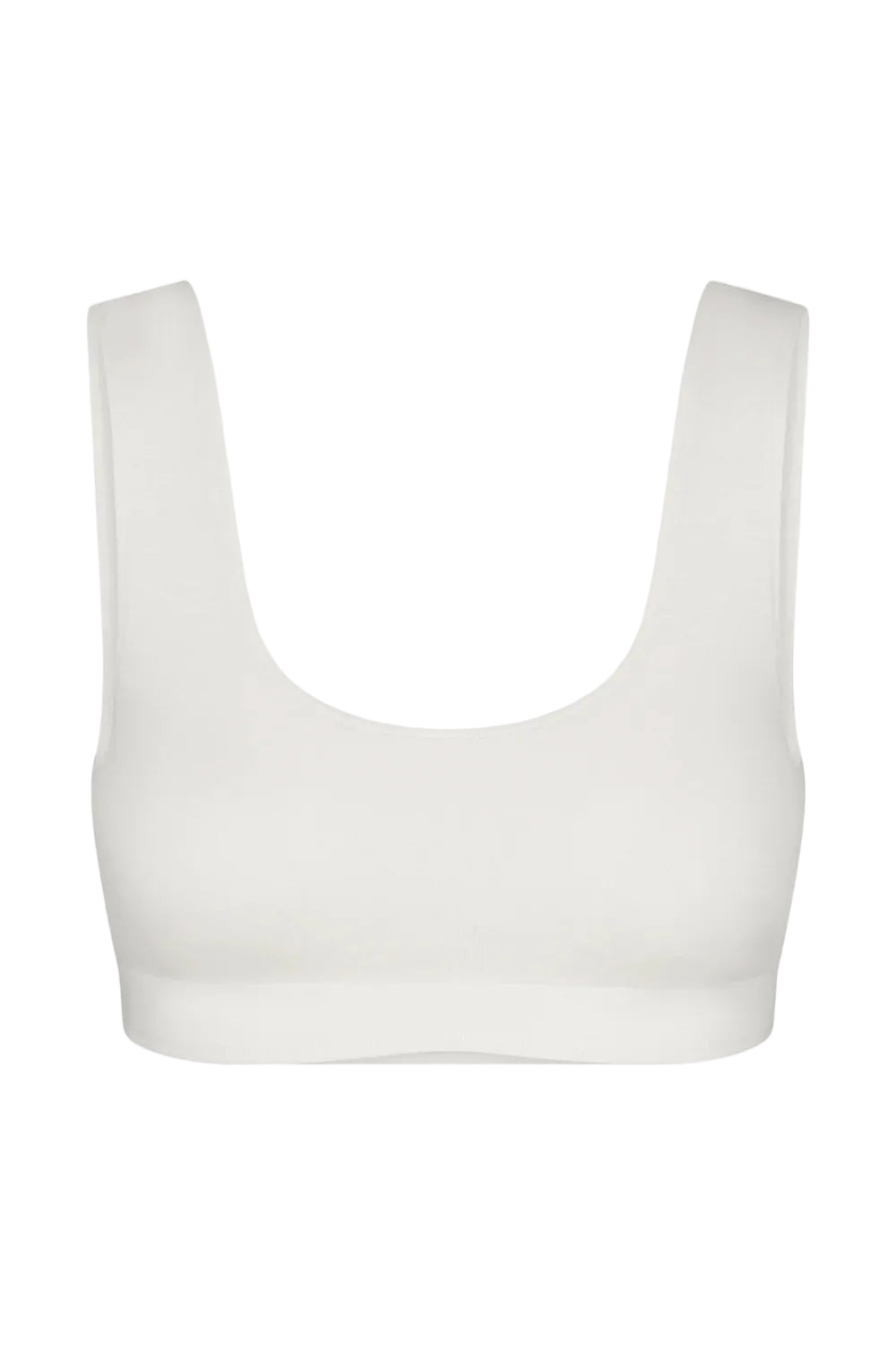 Ivory Soft Jersey Sports Bra