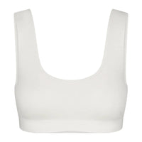Ivory Soft Jersey Sports Bra