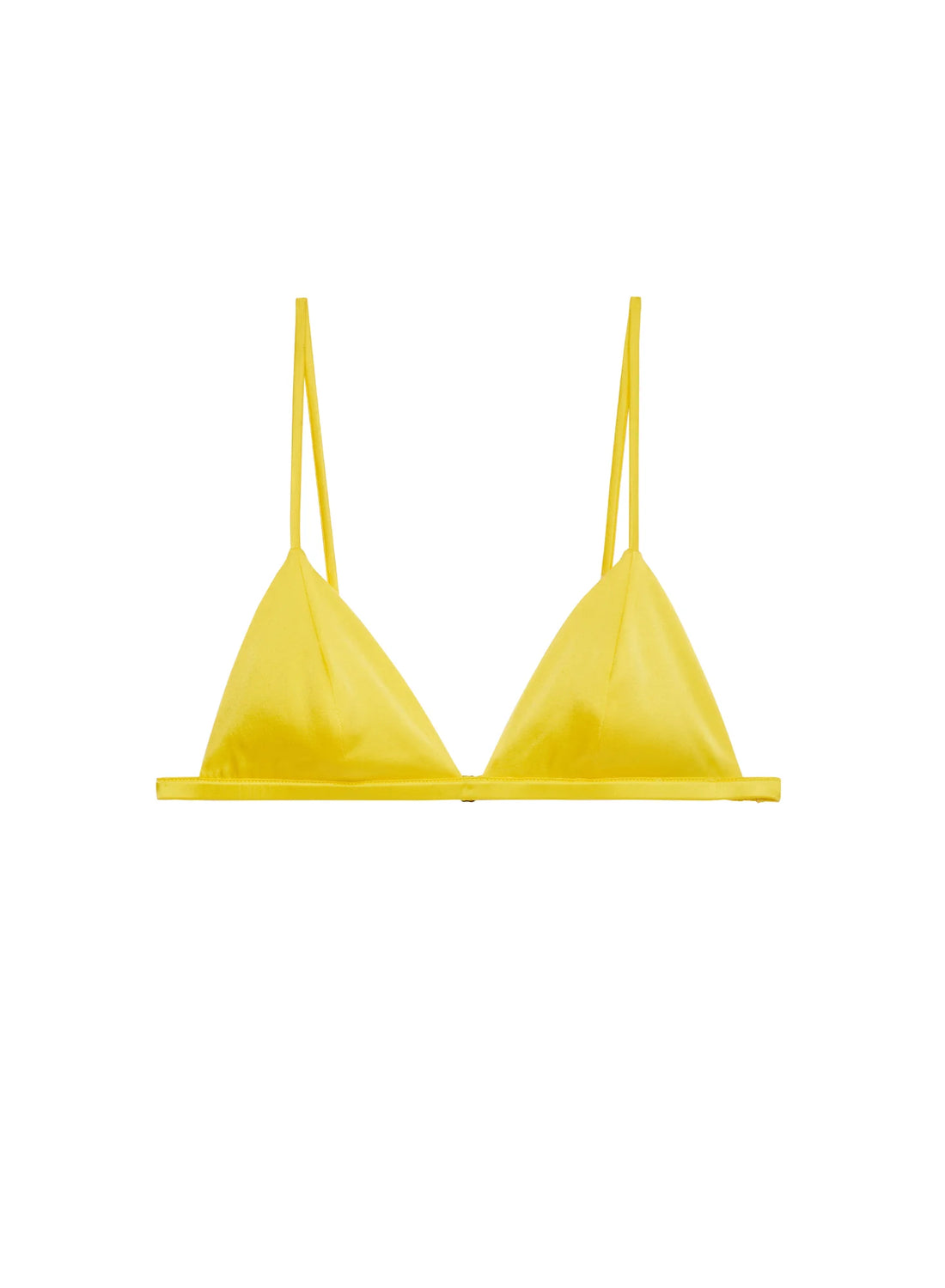 Lemon Luxe Triangle Bra