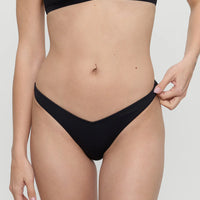 Black Harper Bikini Bottom