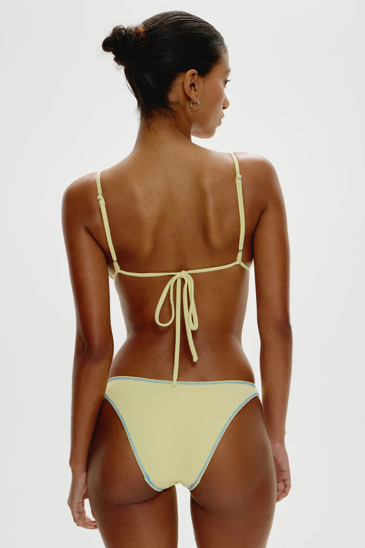 Honeycomb Harper Ribbed Bikini Bottom
