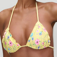 Bellisma Tidal Satin Bikini Top