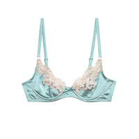 Frosted Mint Juliet Lace Demi Bra