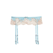 Frosted Mint Juliet Lace Garter Belt