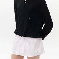 Pink Oxford Mini Skirt