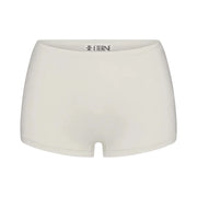 Ivory Soft Jersey High Waisted Boy Short