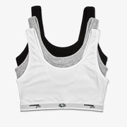 HommeGirls x Fruit of the Loom Classic Sports Bra (3-Pack)