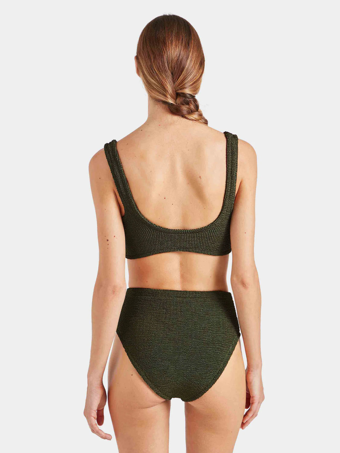 Metallic Khaki Nadine Bikini