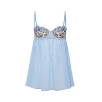 Petal Blue Hydrangea Cupped Babydoll