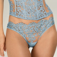 Ice Blue Royal Jewel Brazilian Brief