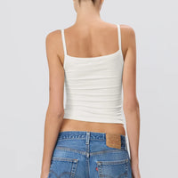 Ivory Soft Jersey 90's Tank