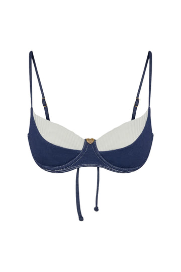 Summer Denim Jolene Bikini Top