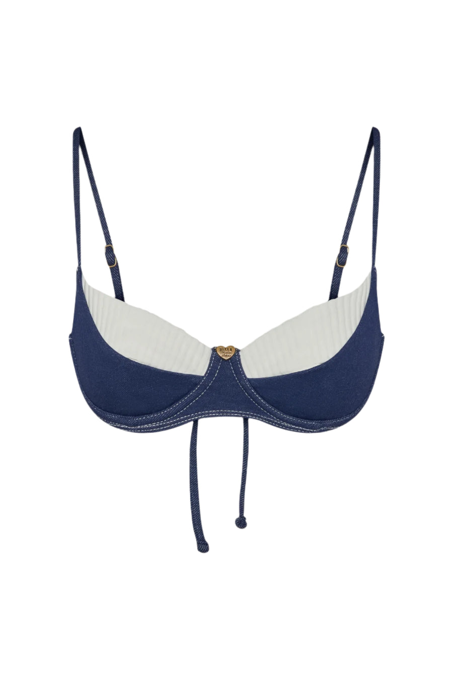 Summer Denim Jolene Bikini Top
