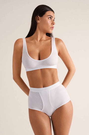 Ivory Le Boy High Waisted Panty