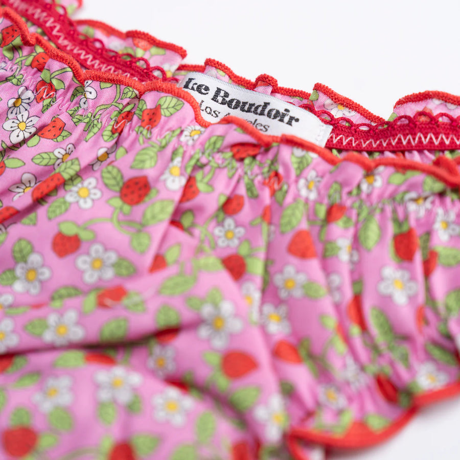 La Elisabeth: Strawberry Liberty of London Cotton Tanga