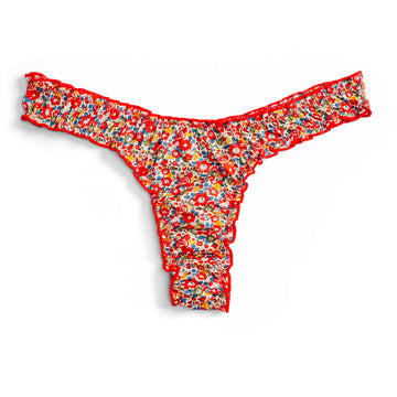 La Scout: Red Liberty of London Cotton Tanga