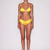 Lemon Luxe Triangle Bra