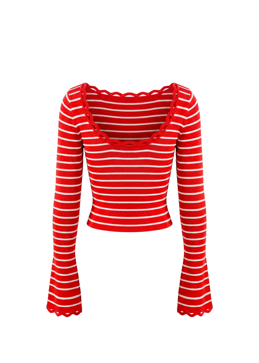 Lipstick Red Penelope Top