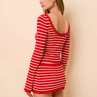 Lipstick Red Penelope Top
