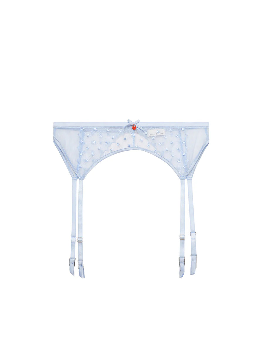 Forget Me Not Love Lock Garter Belt