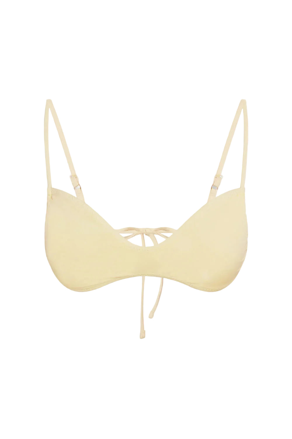 Beach Magnolia Bikini Top
