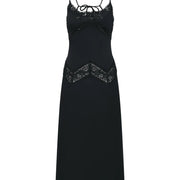 Meet Me at Dusk Ethereal Satin Maxi Dress