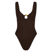 Metallic Chocolate Celine Swimsuit