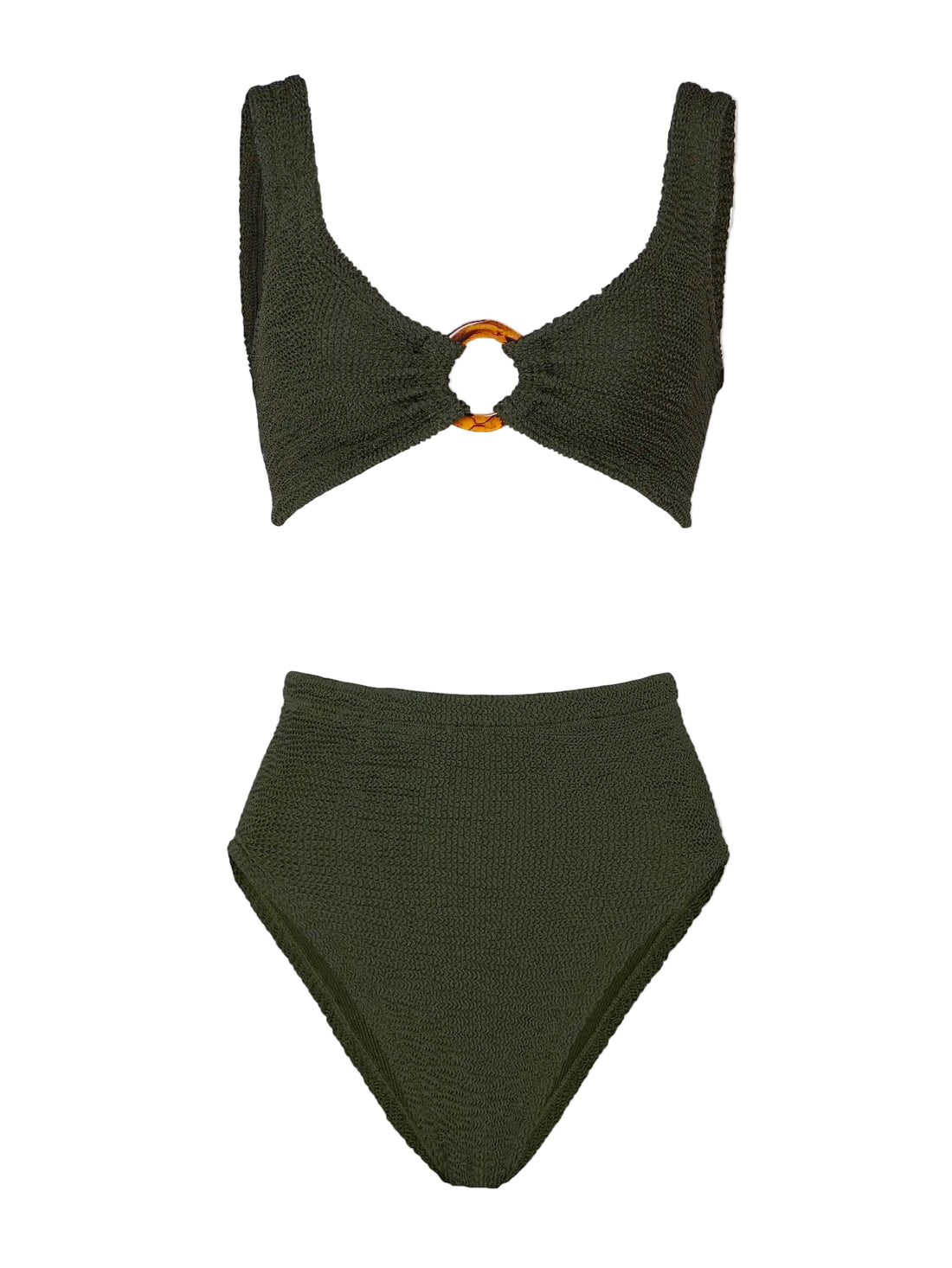 Metallic Khaki Nadine Bikini