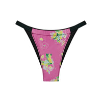 Midnight Blossom Amore Satin Bikini Bottom