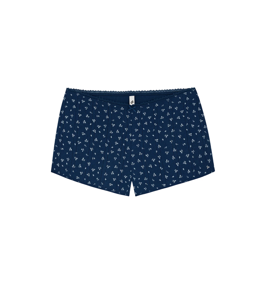 Midnight Fields Pointelle Teeny Tiny Short