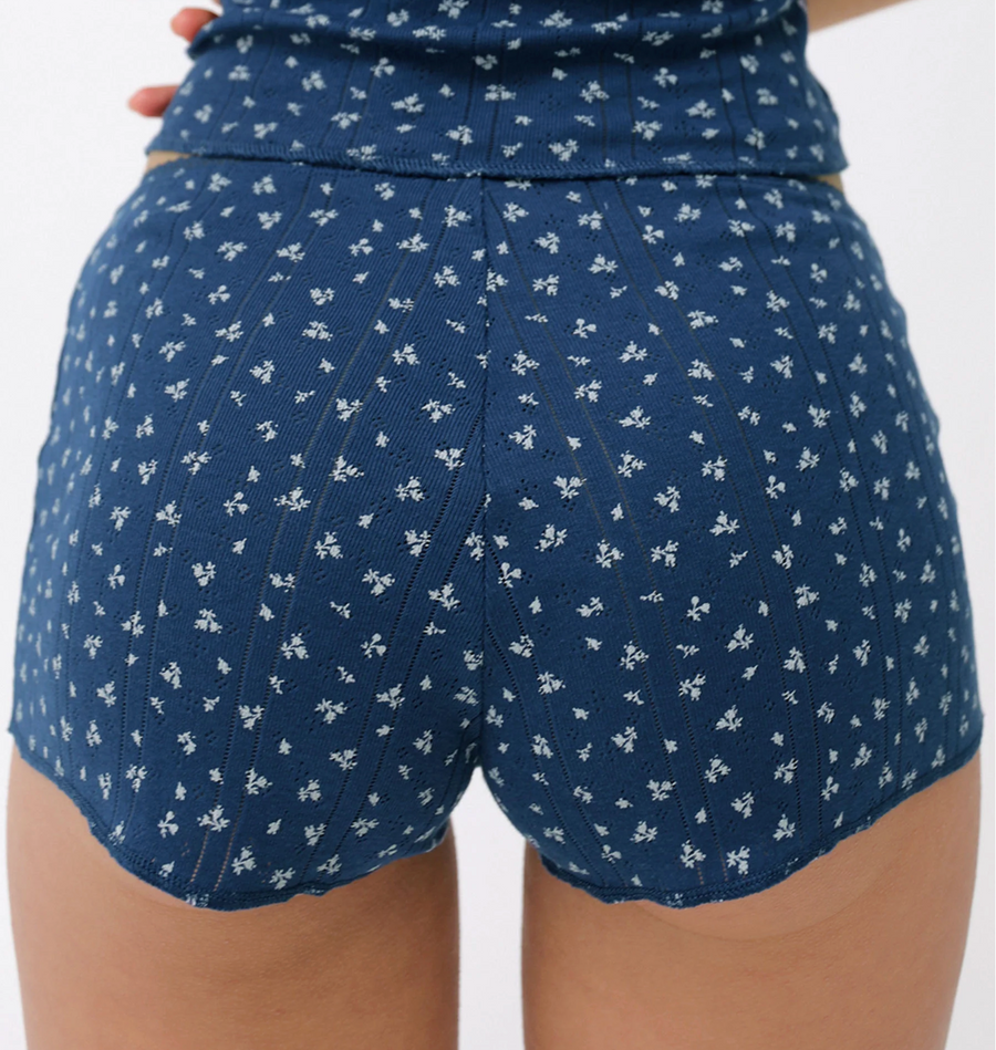 Midnight Fields Pointelle Teeny Tiny Short
