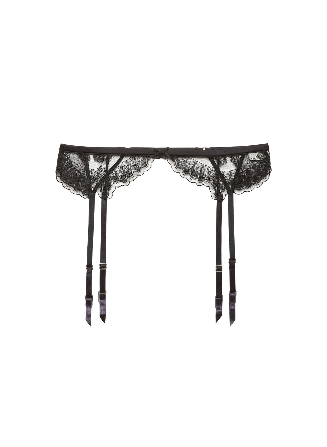 Black Mila Garter Belt