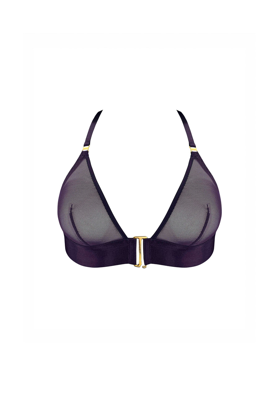 Deep Purple Nara Soft Triangle Bra