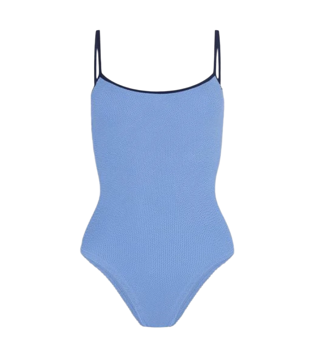 Navy Cornflower Pamela Contrast