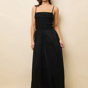 Noir Delta Midi Dress