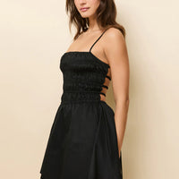 Noir Delta Mini Dress