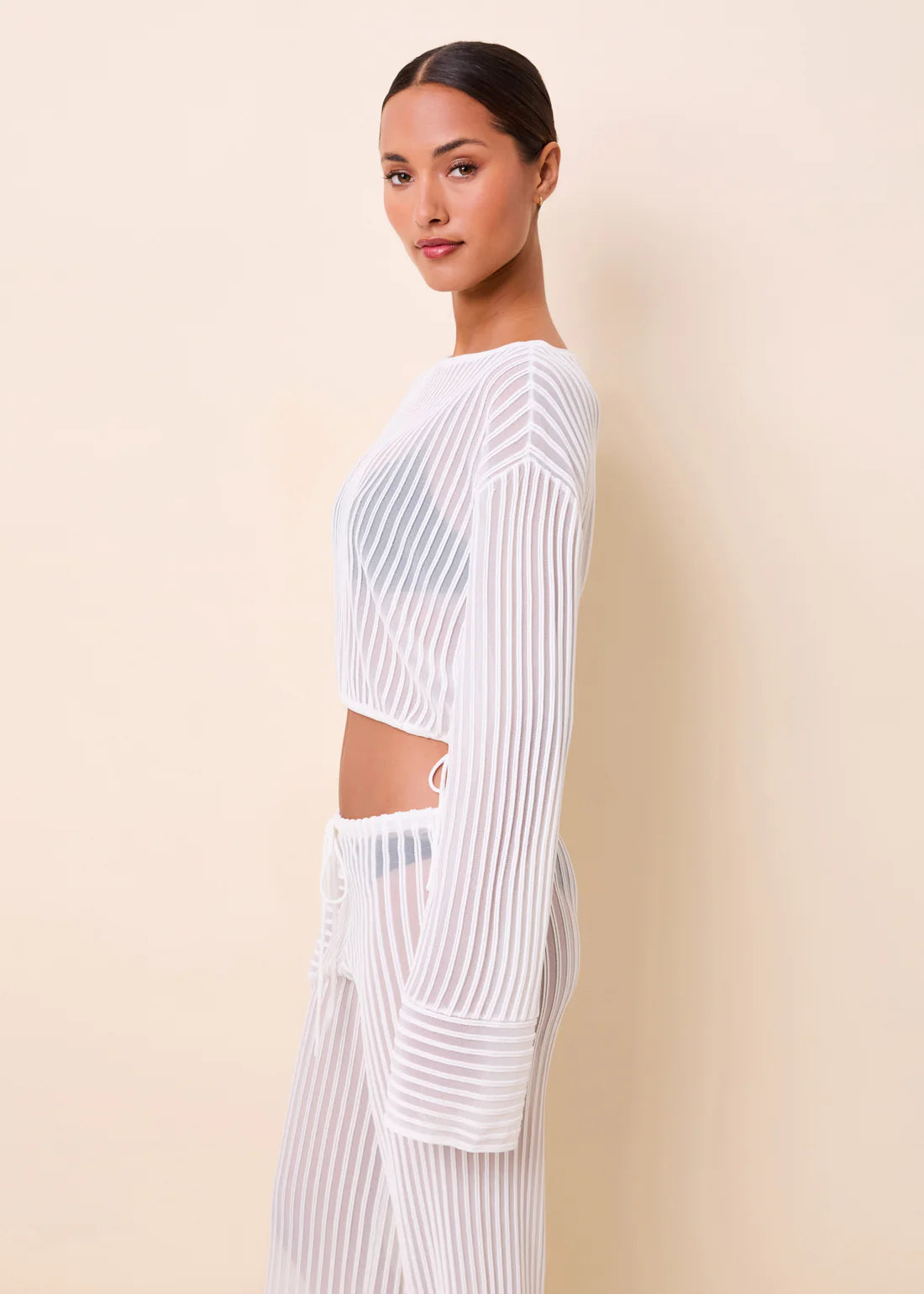 Optic White Athena Top