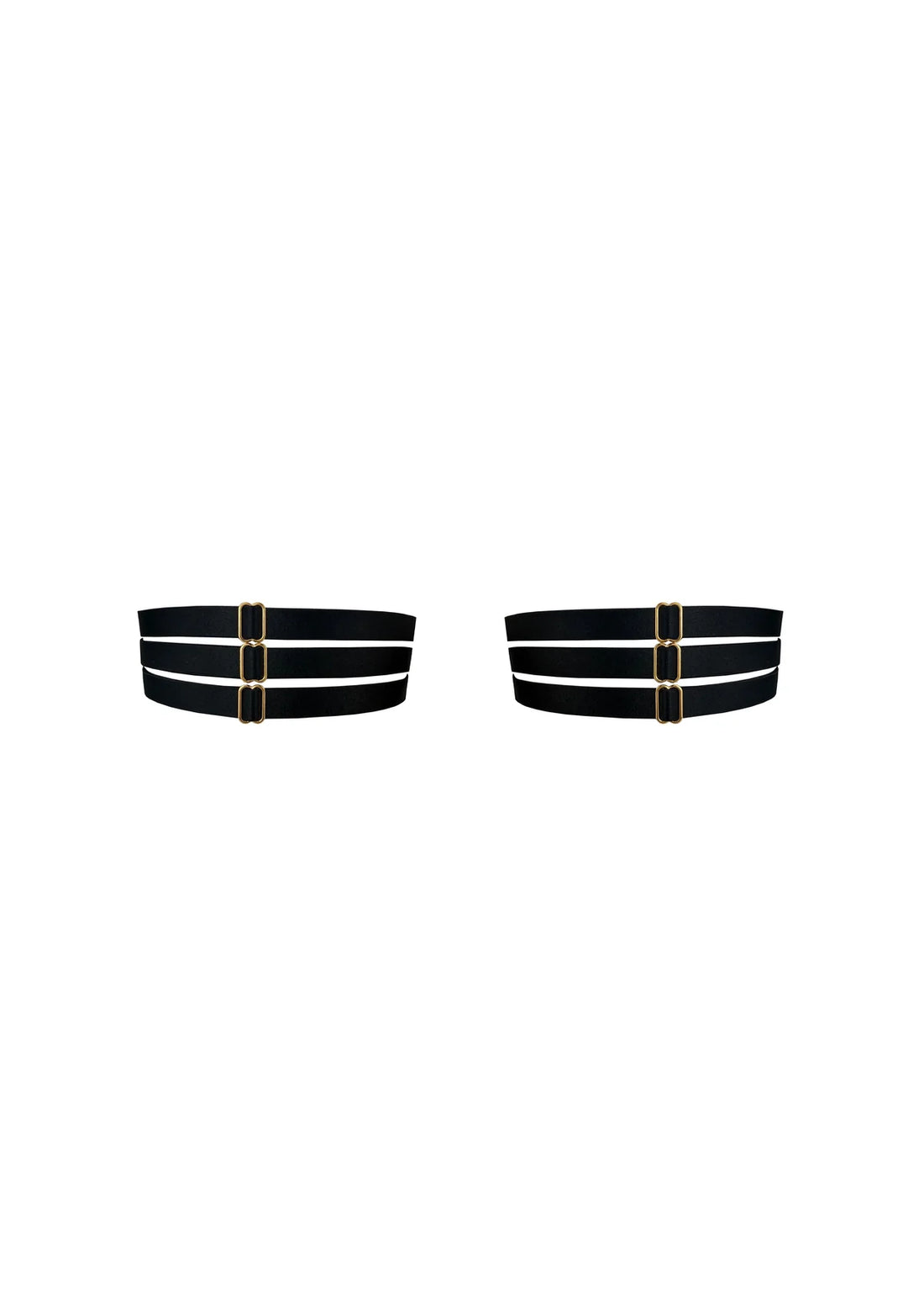 Black Pearl Garter Set
