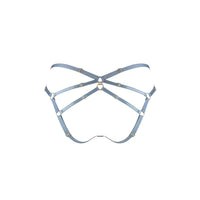 Dusty Blue Pearl Open Back Brief