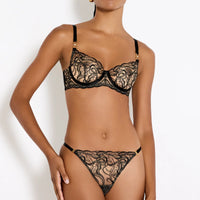 Black Pearl Thong