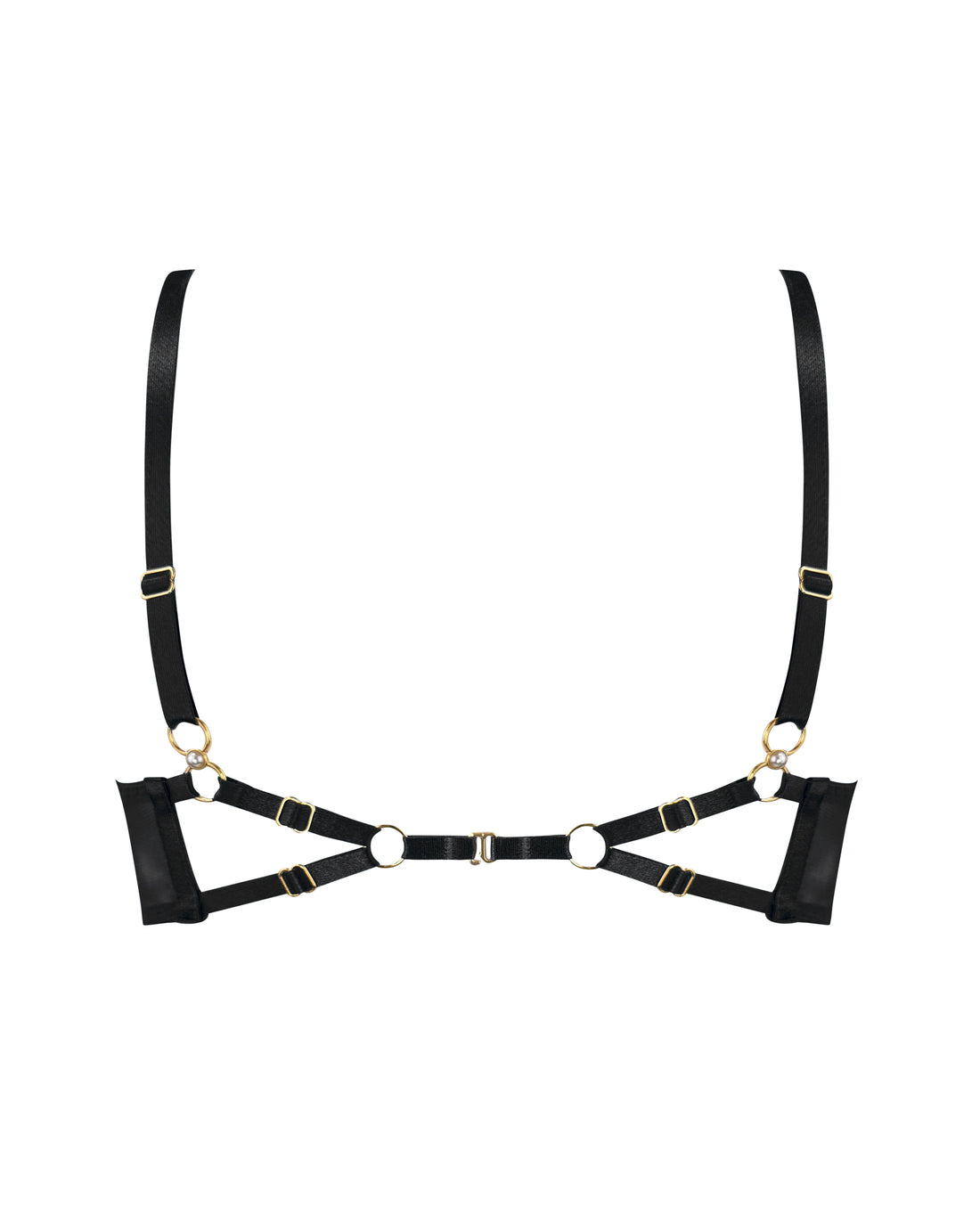 Black Pearl Balconette Wire Bra