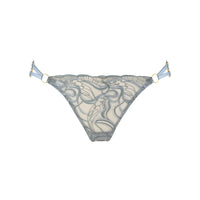 Dusty Blue Pearl Open Back Brief