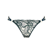 Teal Pearl Open Back Brief