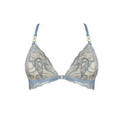 Dusty Blue Pearl Soft Cup Bra
