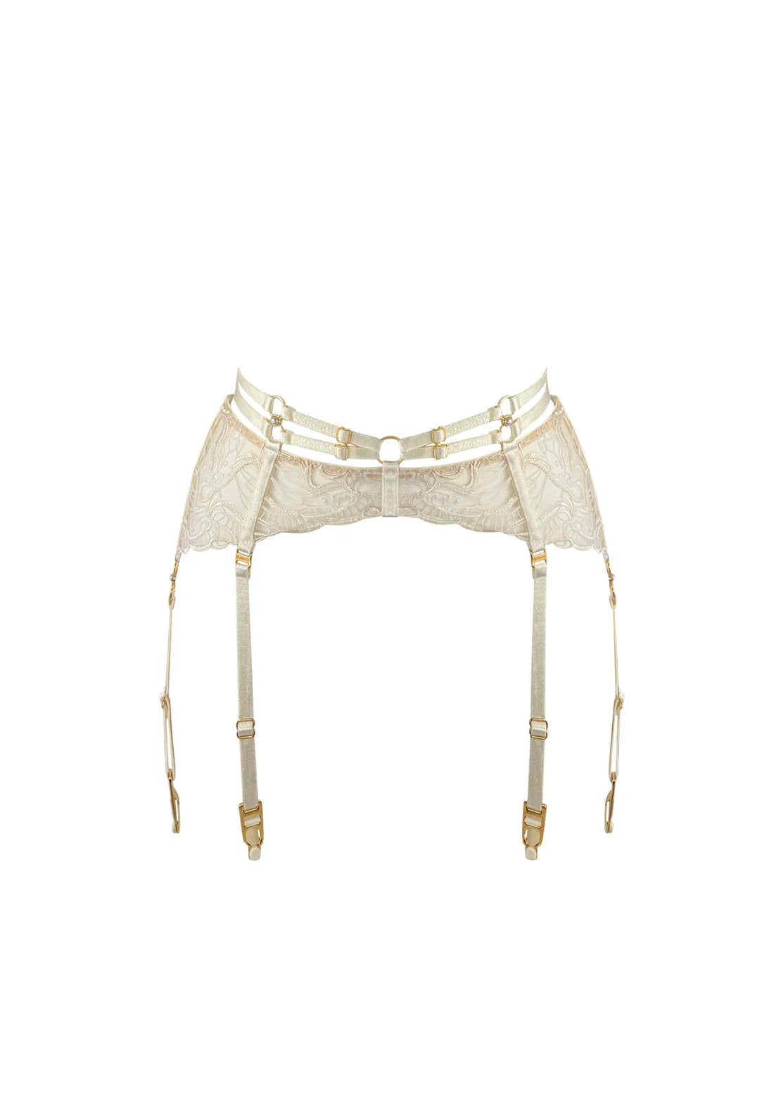 Cream Pearl Suspender