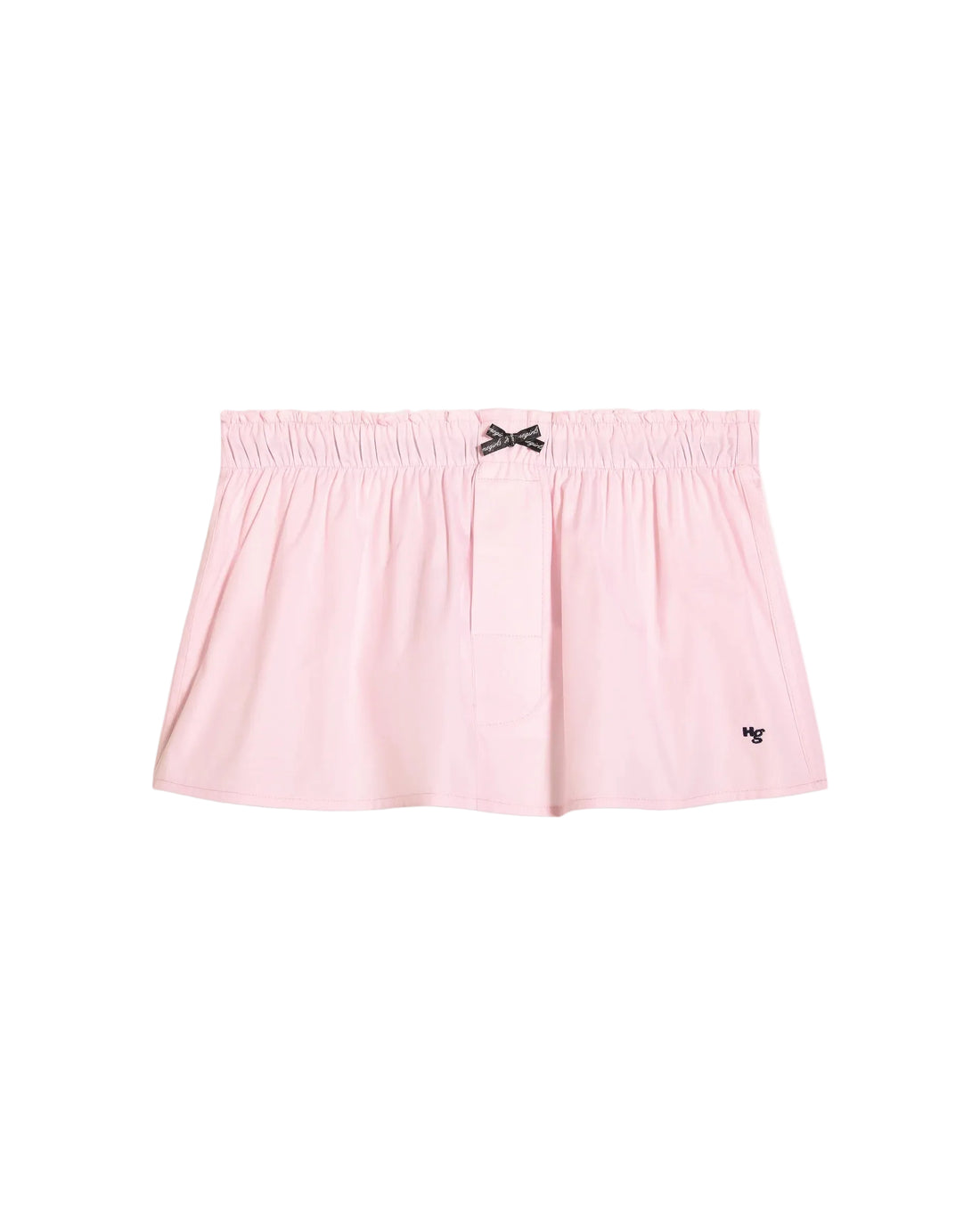 Pink Oxford Mini Skirt